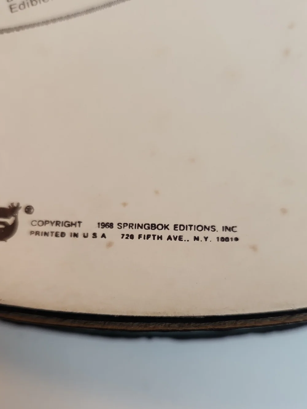 Vintage 1968 Springbok 